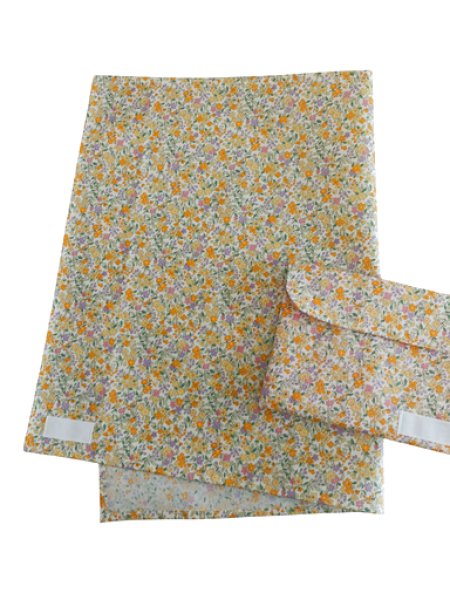 画像2: 図工マット&ケース 【40×60】お花 (2)