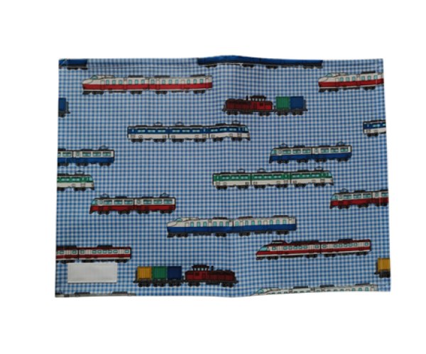 画像1: ラミネートランチマット【25×35】電車 (1)